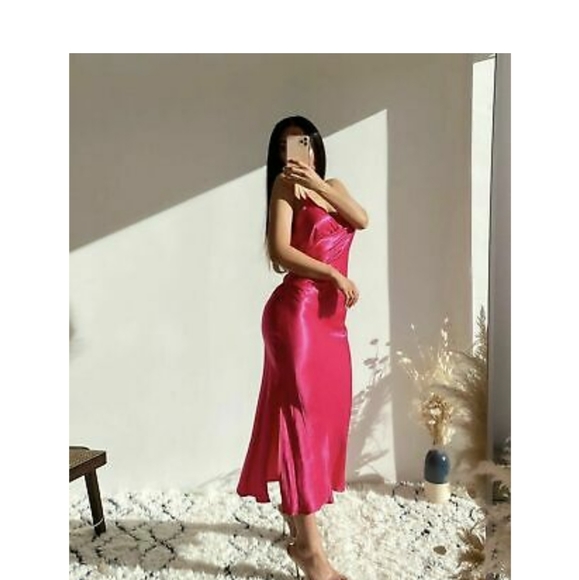 Zara Draped Lingerie Dress - Picture 2 of 7